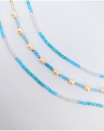 Miz Casa and Co - Crystal Beaded Bracelet Stack