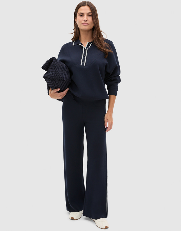 Seed Heritage - Double Knit Collared Sweater