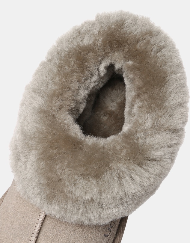 EVERAU - Australian Shepherd Ugg Homey Special Cow Suede Upper House Shoes