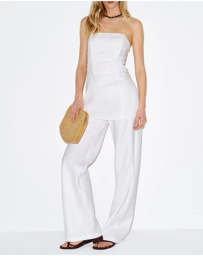 Reformation - Aurina Linen Top