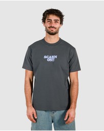Skwosh - Scarn On? Slang Tee in Black