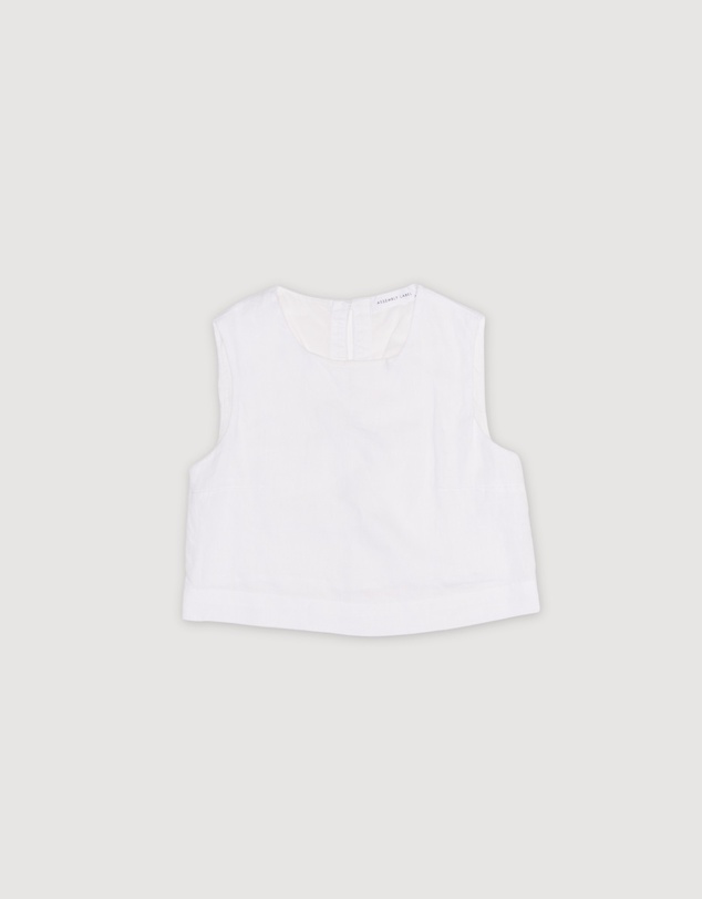 Revibe - Repaired Assembly Label Linen Top