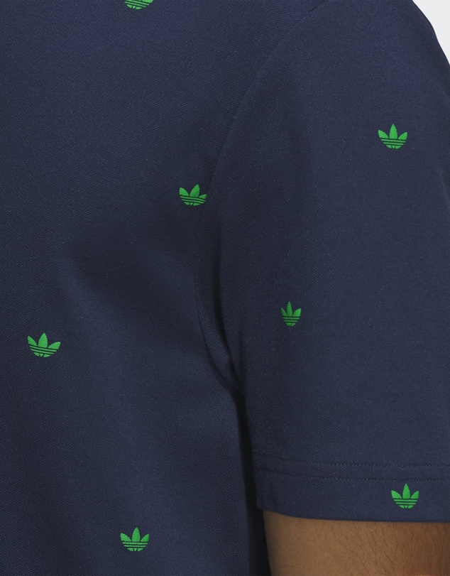 adidas Originals - Originals Printed Trefoil Polo Shirt Mens