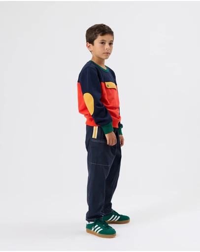 Goldie + Ace - Carpenter Utility Kit Pocket Pants - Babies-Kids