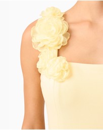 Elliatt - Trompe Dress in Yellow