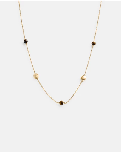 Kirstin Ash - Tempo Tigers Eye Necklace