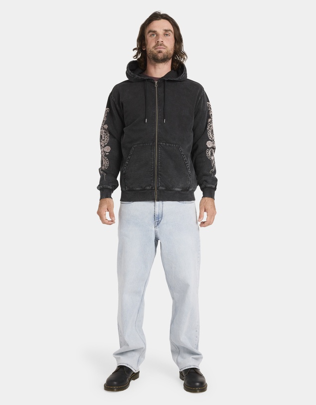 Volcom - Mens Die By The Stone Zip Up Hoodie