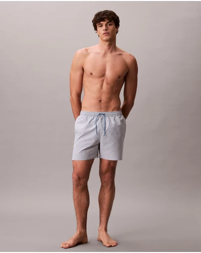 Calvin Klein - Icon Seersucker Swim Shorts