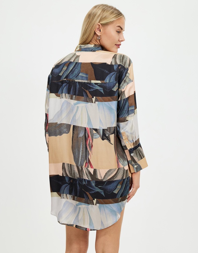 Grace Willow - Jasmine Silk Shirt Dress