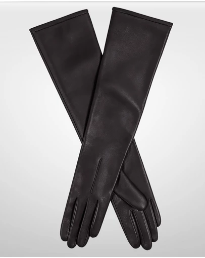 DENTS - Mia Single Point Long Leather Gloves