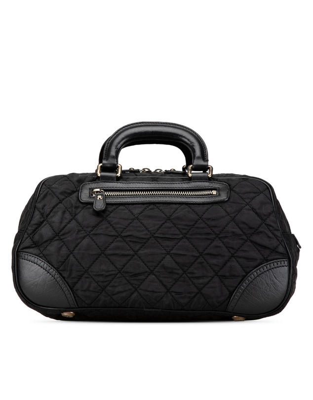 Pre-Loved by Azura Reborn - Pre-Loved chanel Quilted Nylon Satchel Handbag