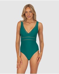 Baku Swimwear - Rococco Longline One piece Swimsuit