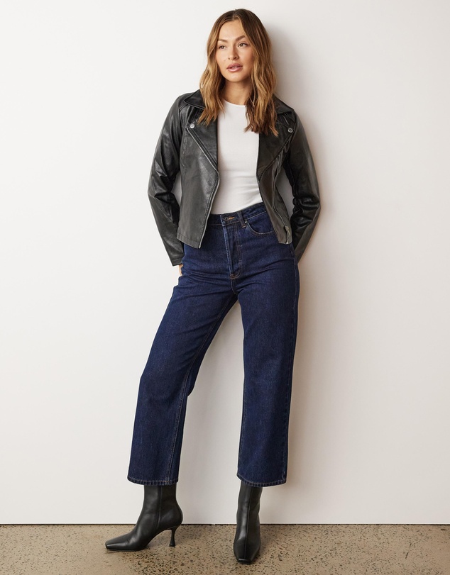 Atmos&Here - Harper PU Biker Jacket