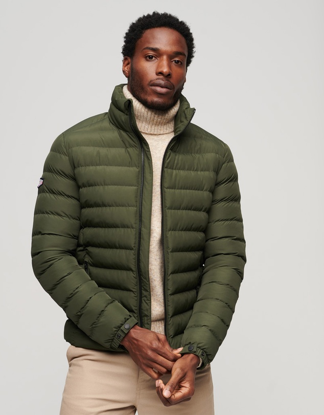 Superdry - Fuji Printed Padded Slim Fit Jacket