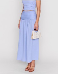 MINKPINK - Luna Yoke Detail Maxi Skirt