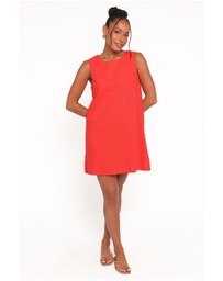 Petal & Pup - Zoe Mini Dress - Red