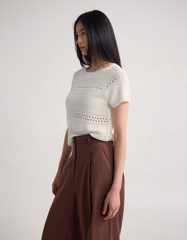 Oxford - Gaia Open Pattern Knit