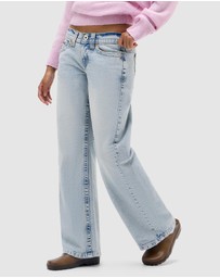 BDG By Urban Outfitters - BDG Kayla Lowrider Light Vintage Jeans