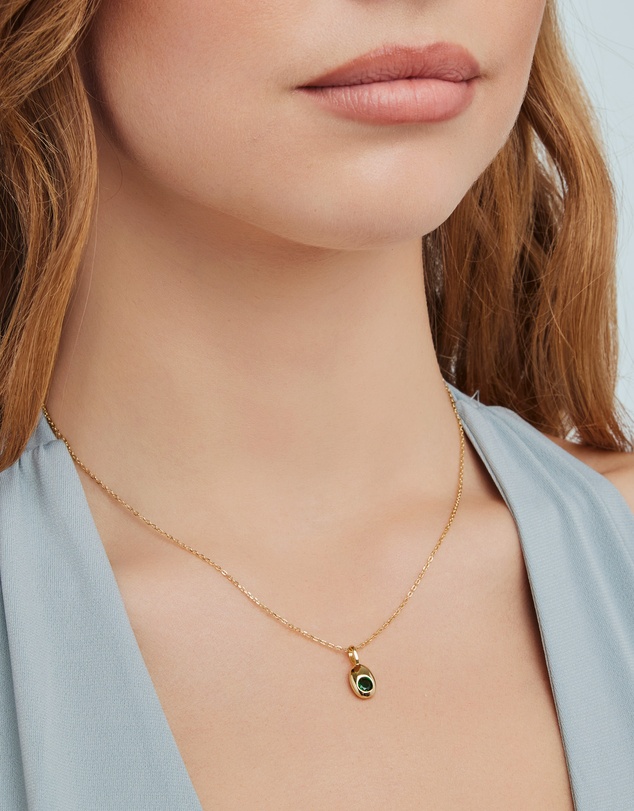 Zoe Olivia - 14K Gold Vermeil May Birthstone Charm