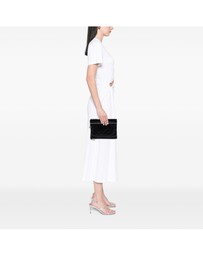 Pre-Loved by Azura Reborn - Pre-Loved Small CC Quilted Lambskin Multi Zip Clutch