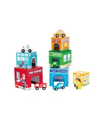 Bello - Stacking Cubes with Vehicles