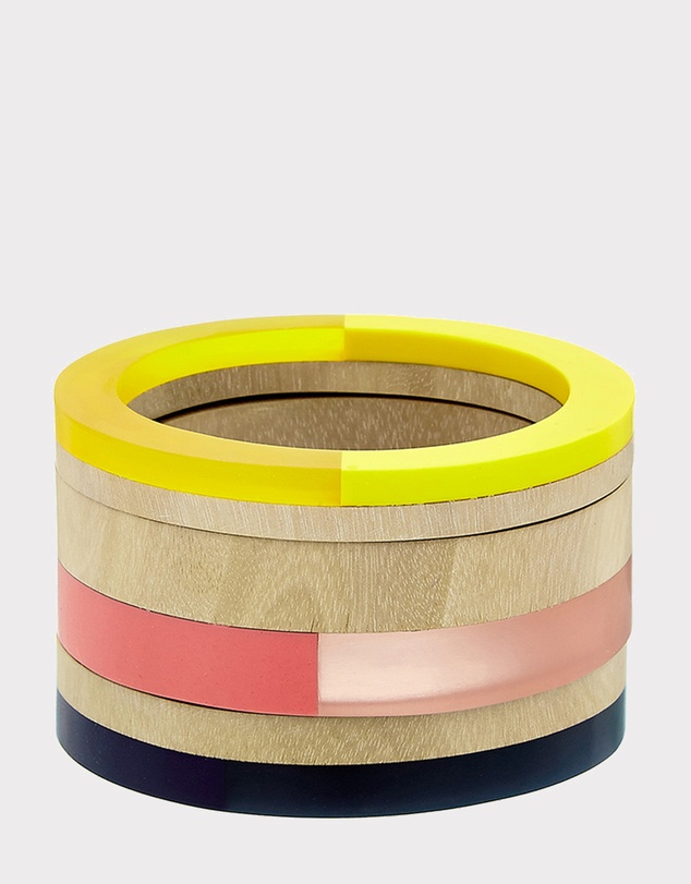 Florence Broadhurst - Steps Spliced Bangle Set