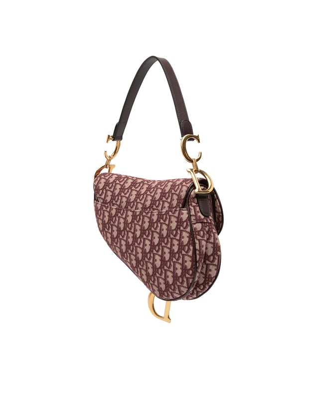 Pre-Loved by Azura Reborn - Pre-Loved Oblique Canvas Saddle Bag