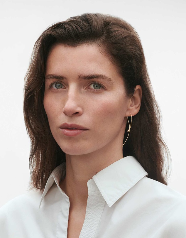 Georg Jensen - Mercy Long Earrings Gold
