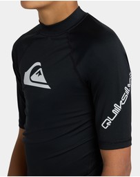 Quiksilver - Boys 8 to 16 All Time Rash Vest