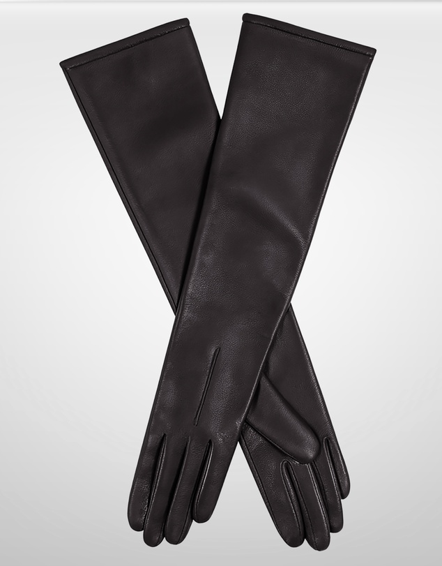 DENTS - Mia Single Point Long Leather Gloves