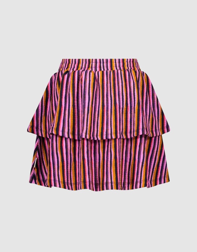 B.Nosy - Ruth Tiered Stripe Skirt - Kids-Teens
