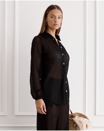 Aqua Blu Australia - Foncé Odilia Beach Shirt