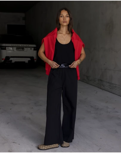 ALEXANDRA - Rumi Pants Black