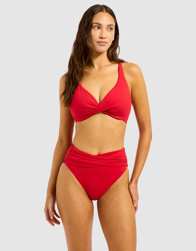 Seafolly - Seafolly Collective Wrap Front F Cup Bikini Top