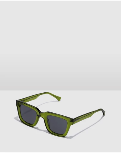 Hawkers Co - HAWKERS - Green Dark ONE UPTOWN Sunglasses for Men and Women UV400