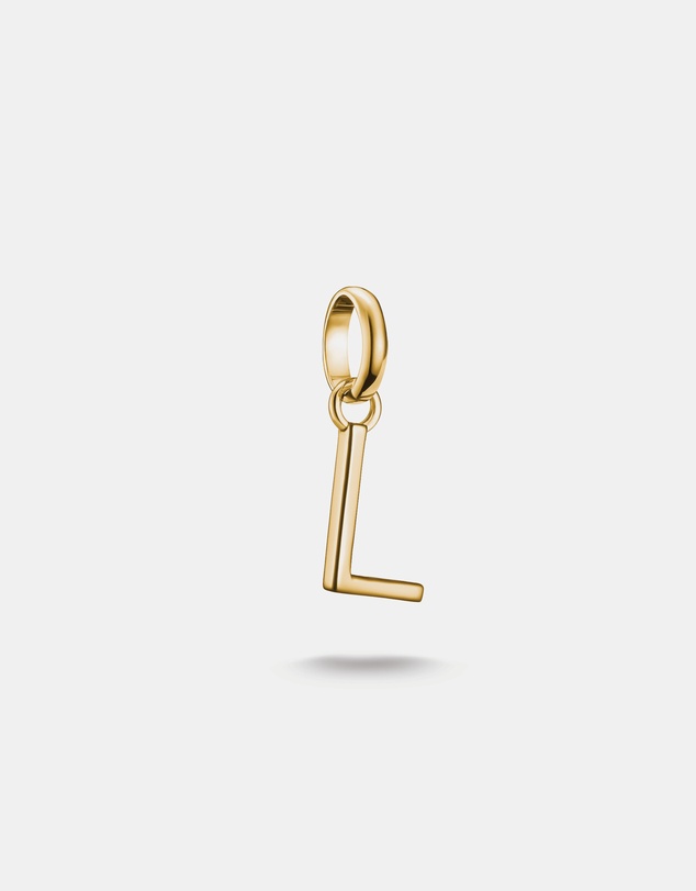 THOMAS SABO - THOMAS SABO Connect Charm letter L Gold