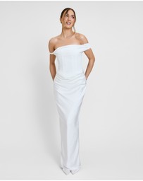 Six Stories - Twist Strap Corset Maxi Dress