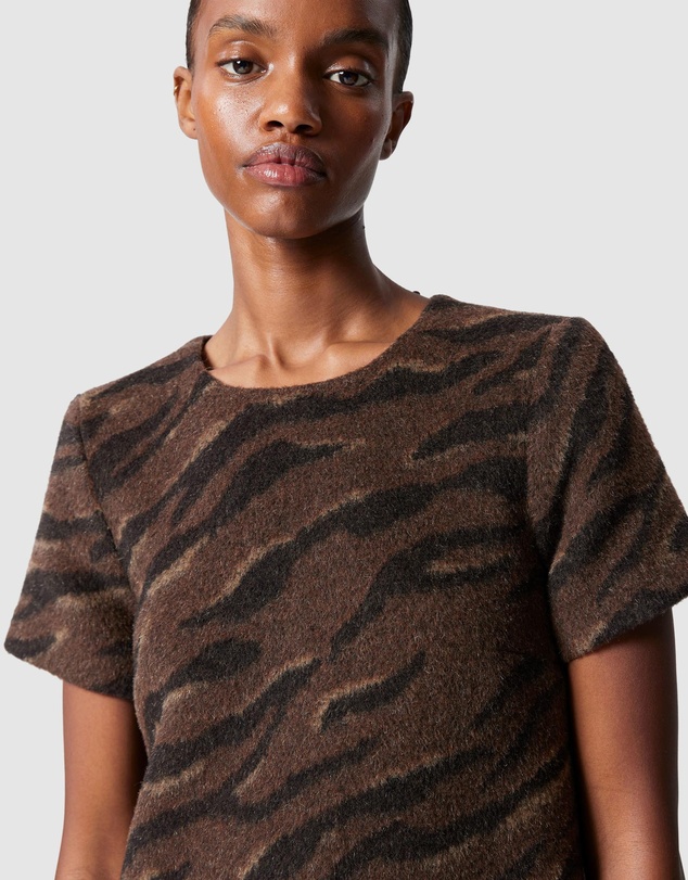 & Other Stories - Wool Jacquard Mini Dress