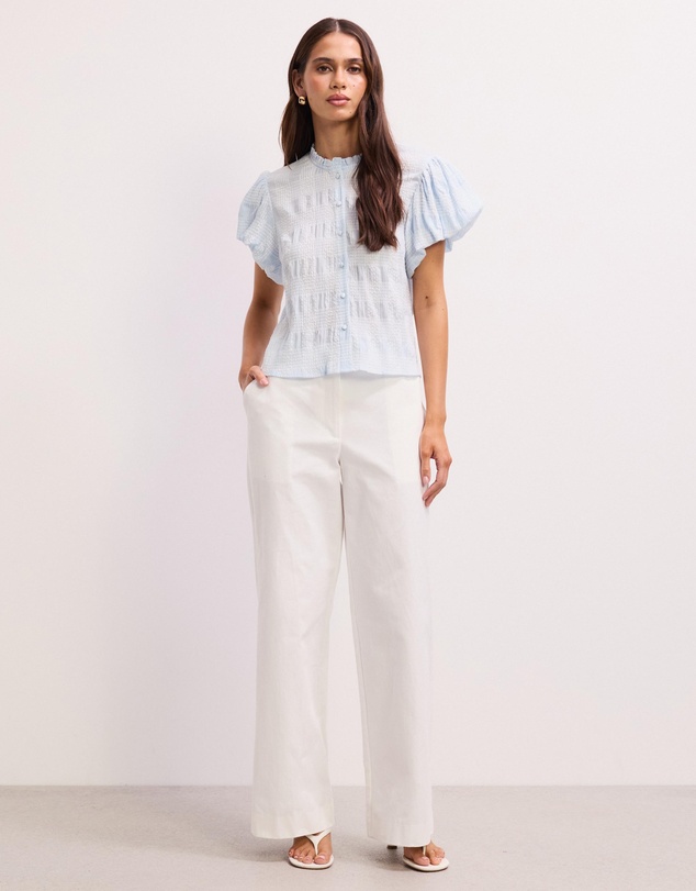 The Fated - Chloe Gingham Blouse