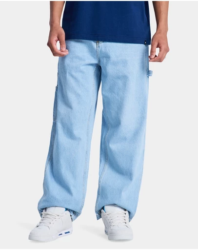 DC Shoes - Mens Baggy Denim Carpenter Pants