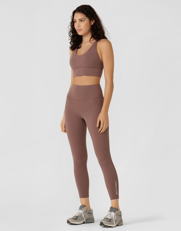 Lorna Jane - Lotus No Chafe Phone Pocket Ankle Biter Leggings