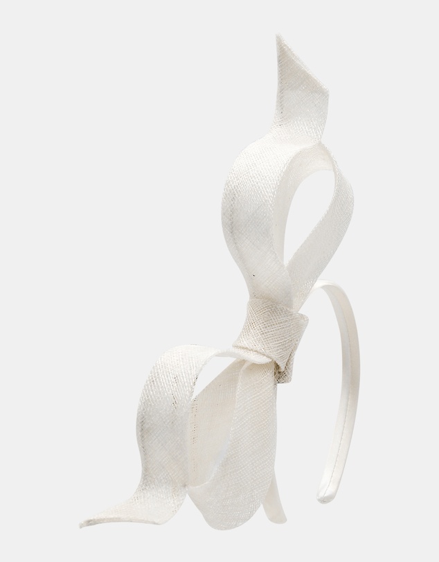 Morgan & Taylor - Sutton Fascinator in White