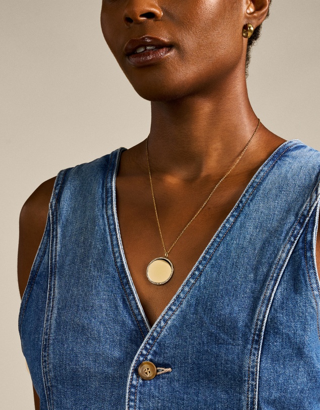 Fossil - Vintage Iconic Gold-Tone Necklace