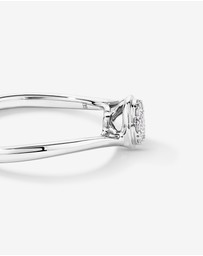 Michael Hill - 0.12 TW Diamond Promise Ring in Sterling Silver