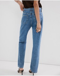 M.N.G - Matilda Medium-Rise Straight-Fit Jeans