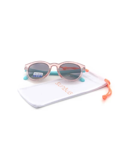 Sunbug - Sparkle Pink Phantos Polarised Sunglasses