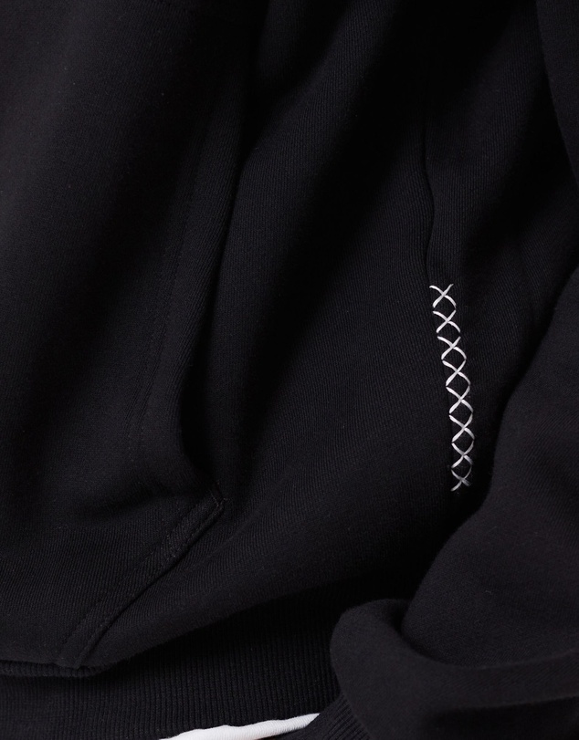 Zanerobe - Box Crop Hood Black