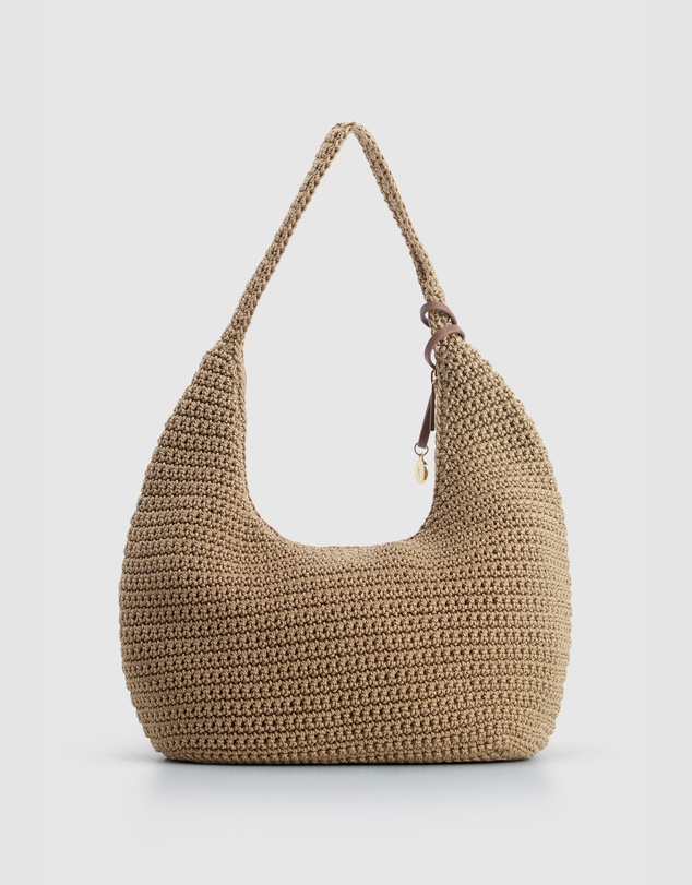 Laura Jones - Rayon Crochet Shoulder Bag