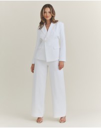 Six Stories - Pleated Wide Leg Trouser