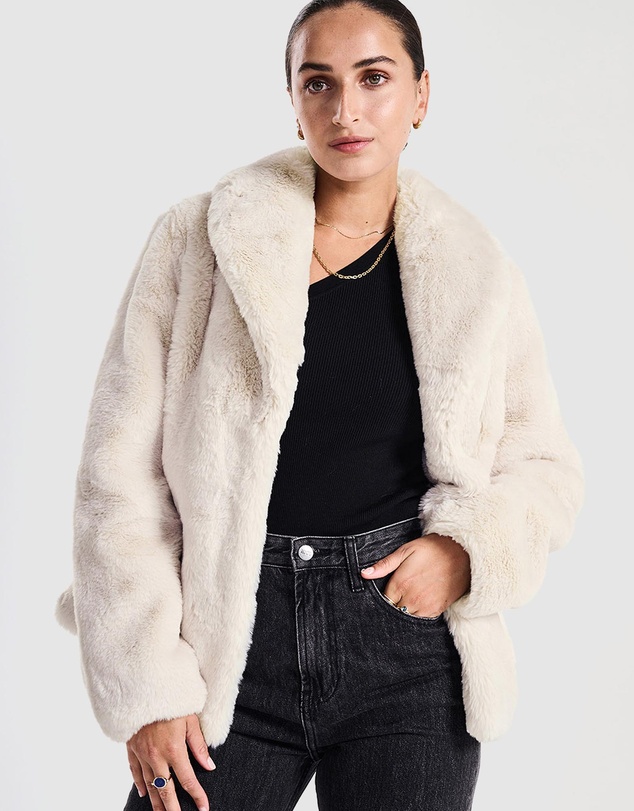 ENA PELLY - Marni Faux Fur Jacket
